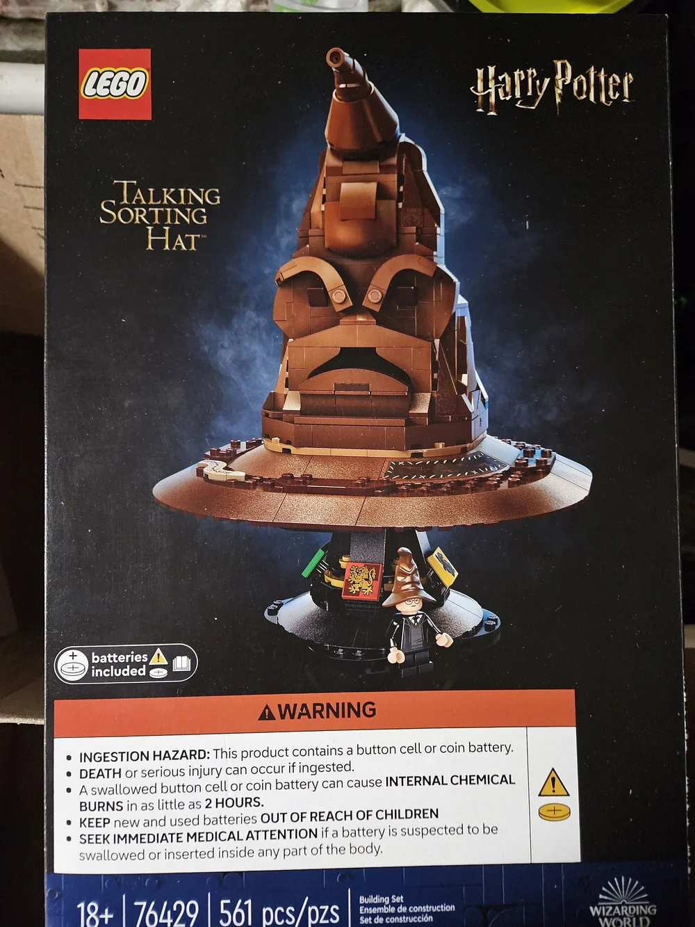 LEGO Harry Potter Talking Sorting Hat - Brown